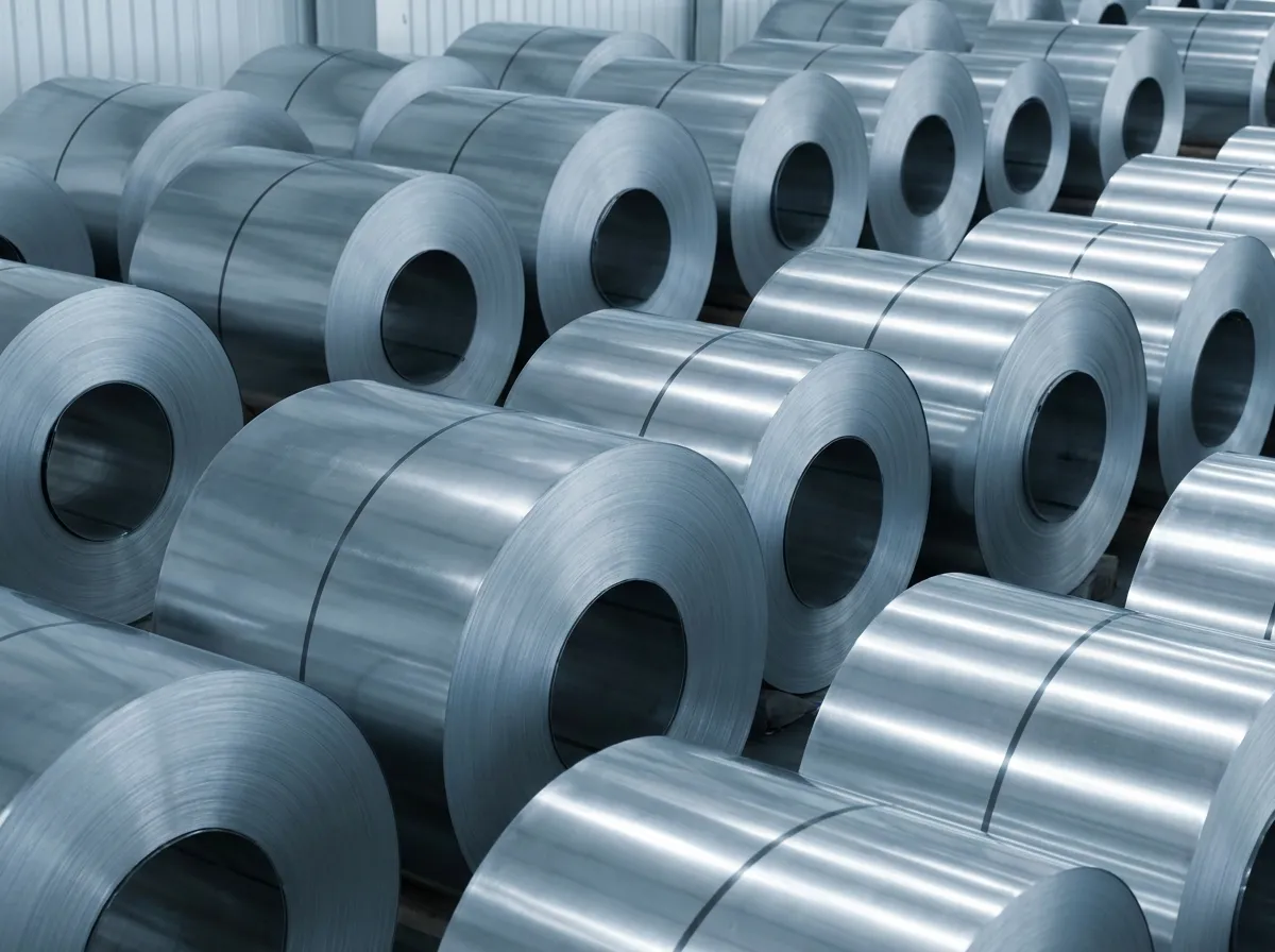 Steel coil rolls