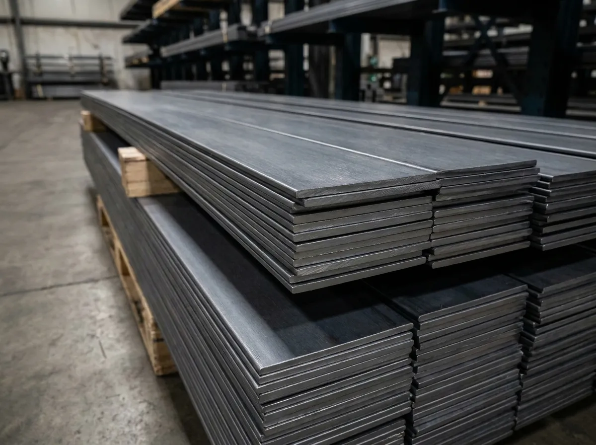 Flat metal bars