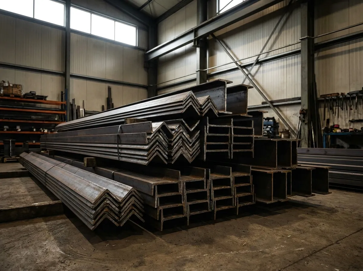 Angle channel beams