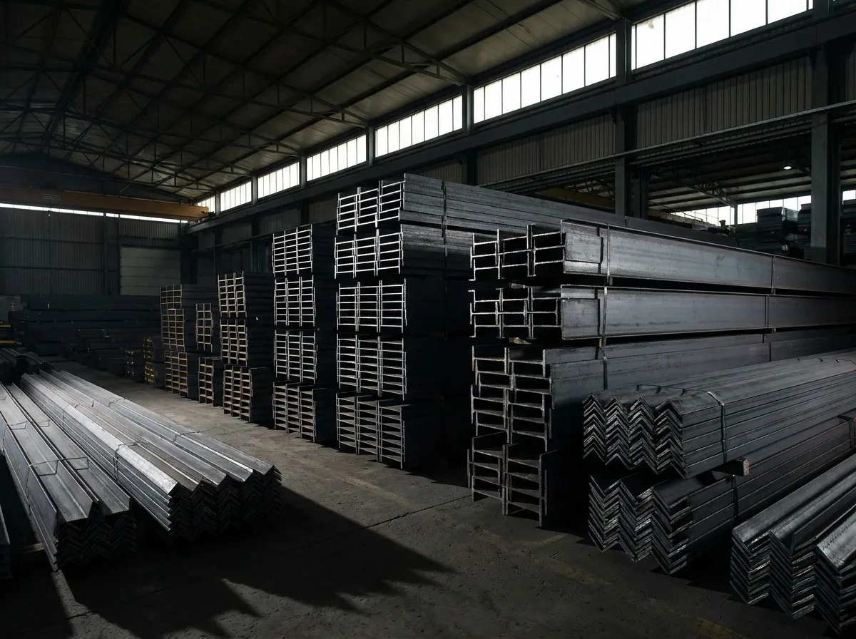 Industrial steel structure